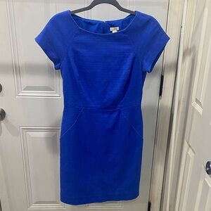 J. Crew Basketweave Textured Pencil Dress